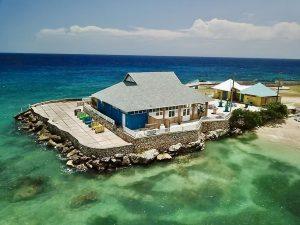 TikiTail Restaurant and Beach Bar near Ocho Rios Jamaica.