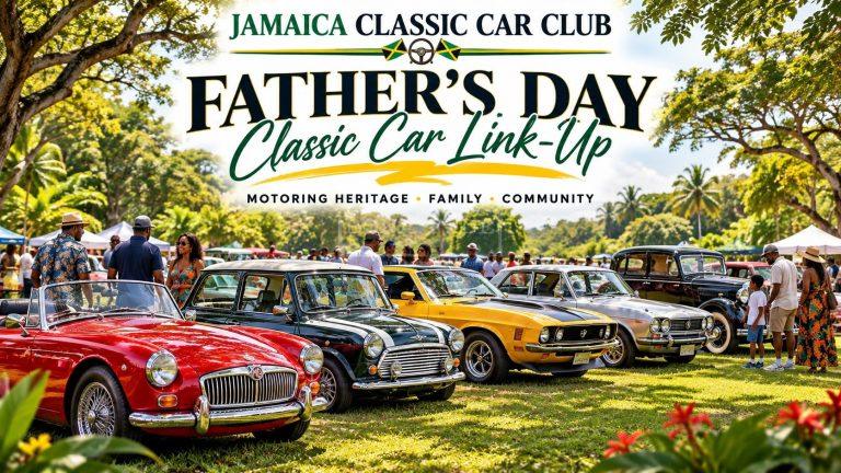 Jamaica Classic Car Club Father’s Day Link-Up