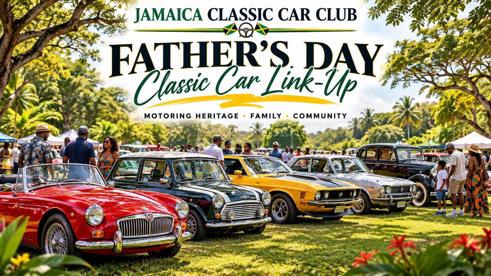 Jamaica Classic Car Club Father’s Day Link-Up